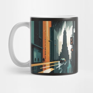 Stylized Cityscape Mug